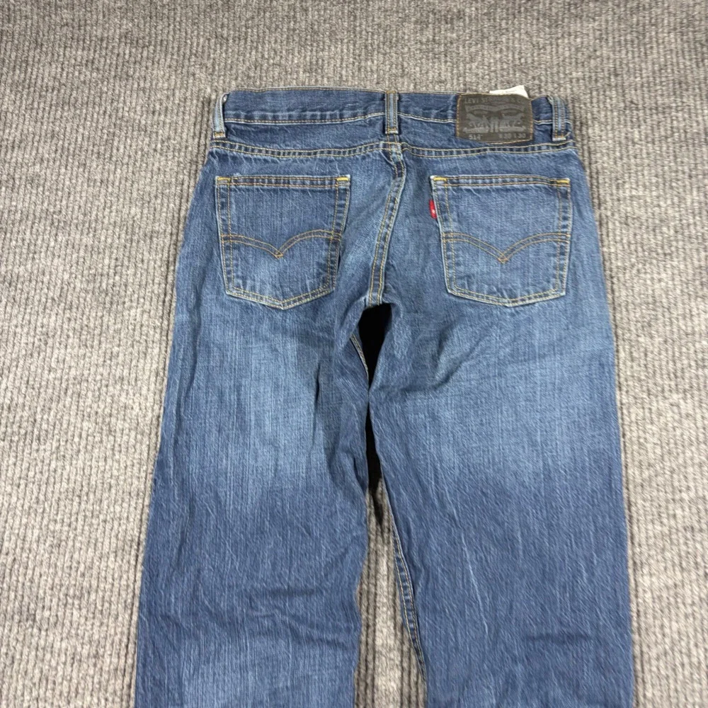 Levis 514 Jeans Mens 30x30 Straight Fit Mens Blue Denim  Cotton Casual Classic